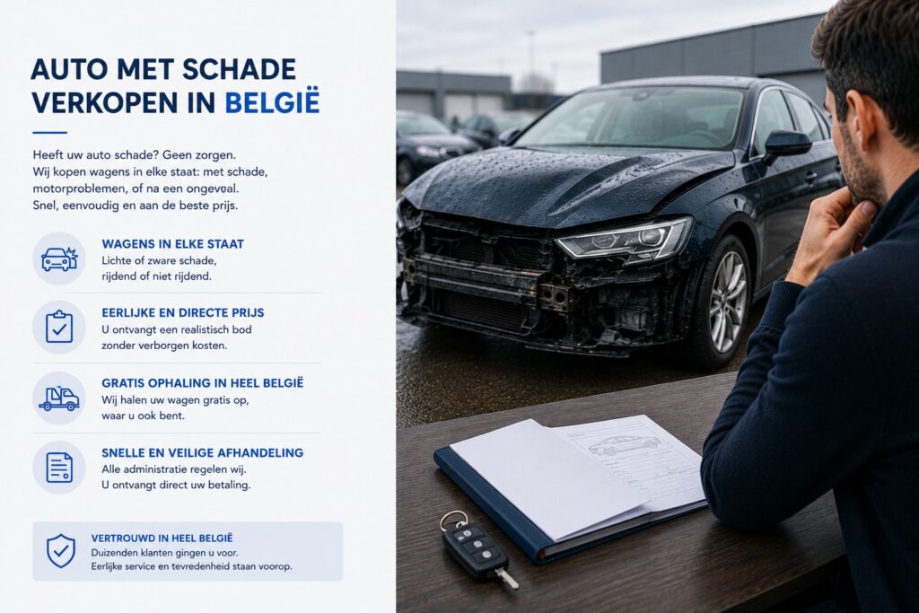 Auto met schade