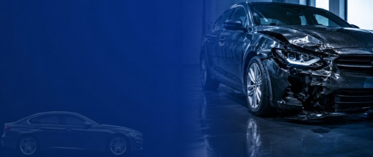 Auto met schade