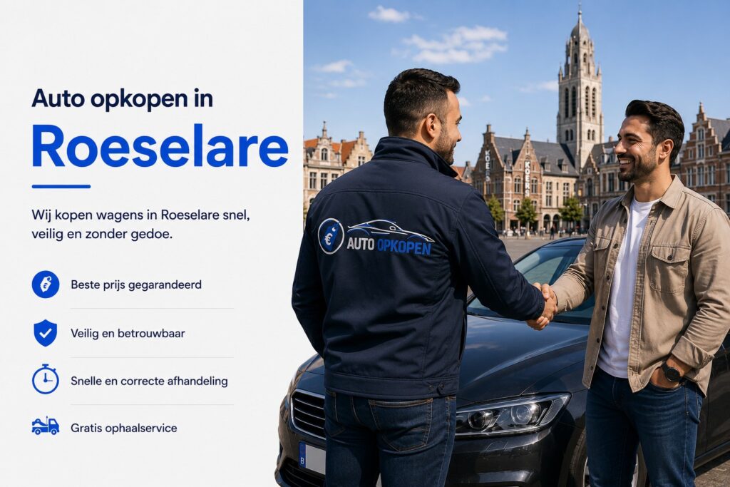 Auto opkopen Roeselare