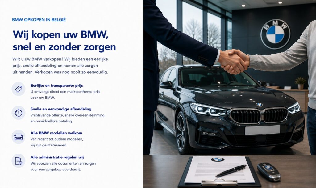 BMW opkopen België