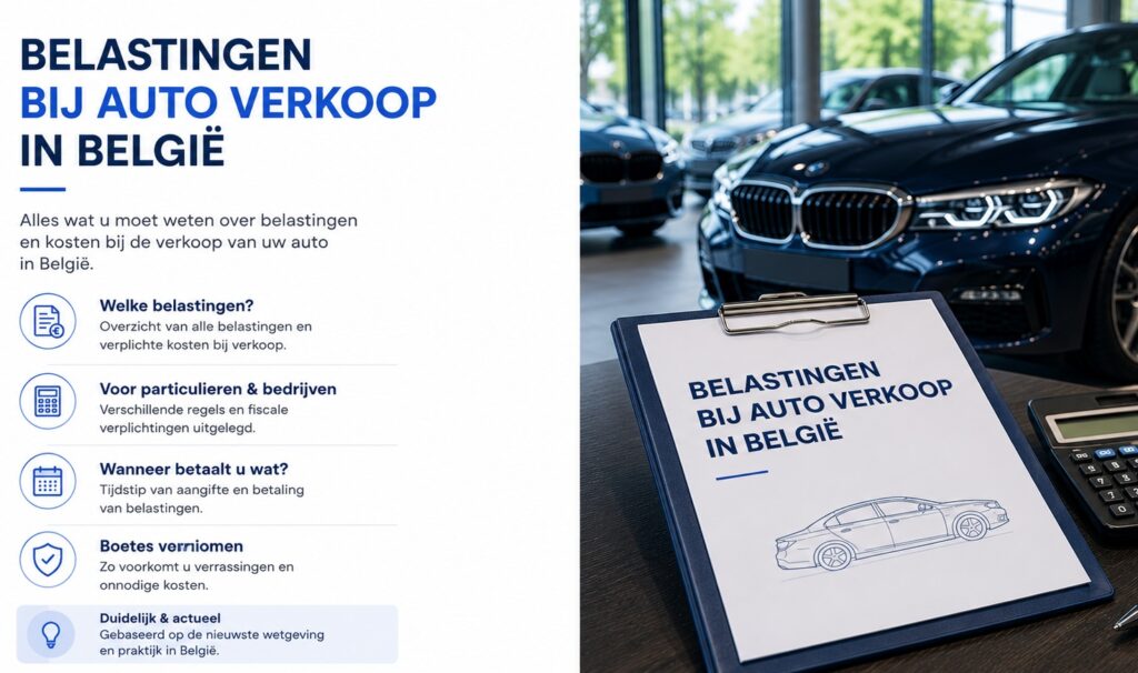 Belasting autoverkoop