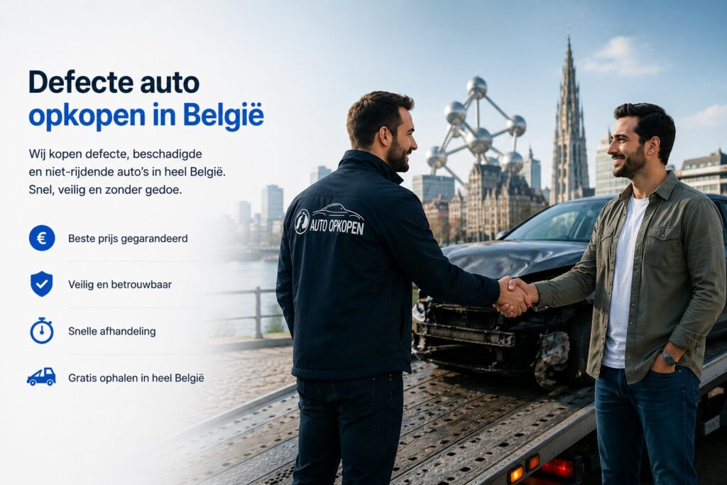 Defecte auto opkopen