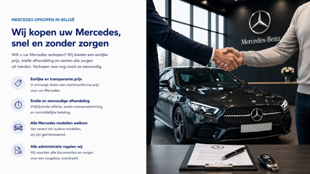 Mercedes opkopen België
