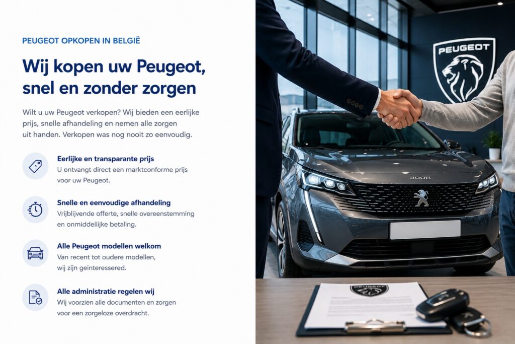Peugeot opkopen België