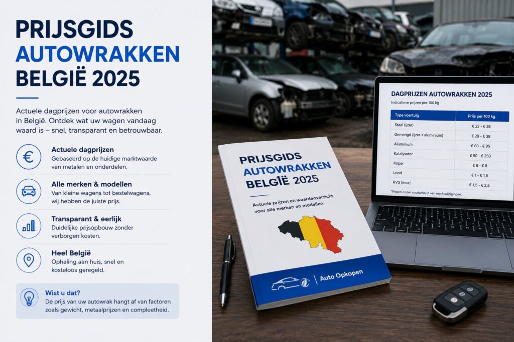 Prijsgids autowrakken