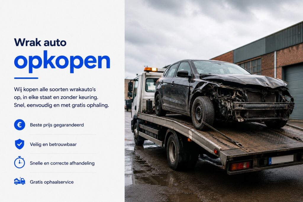 Wrak auto opkopen