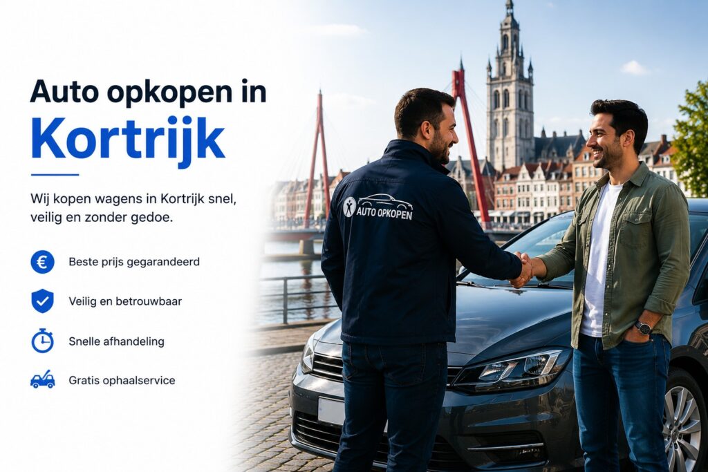 Auto opkopen Kortrijk