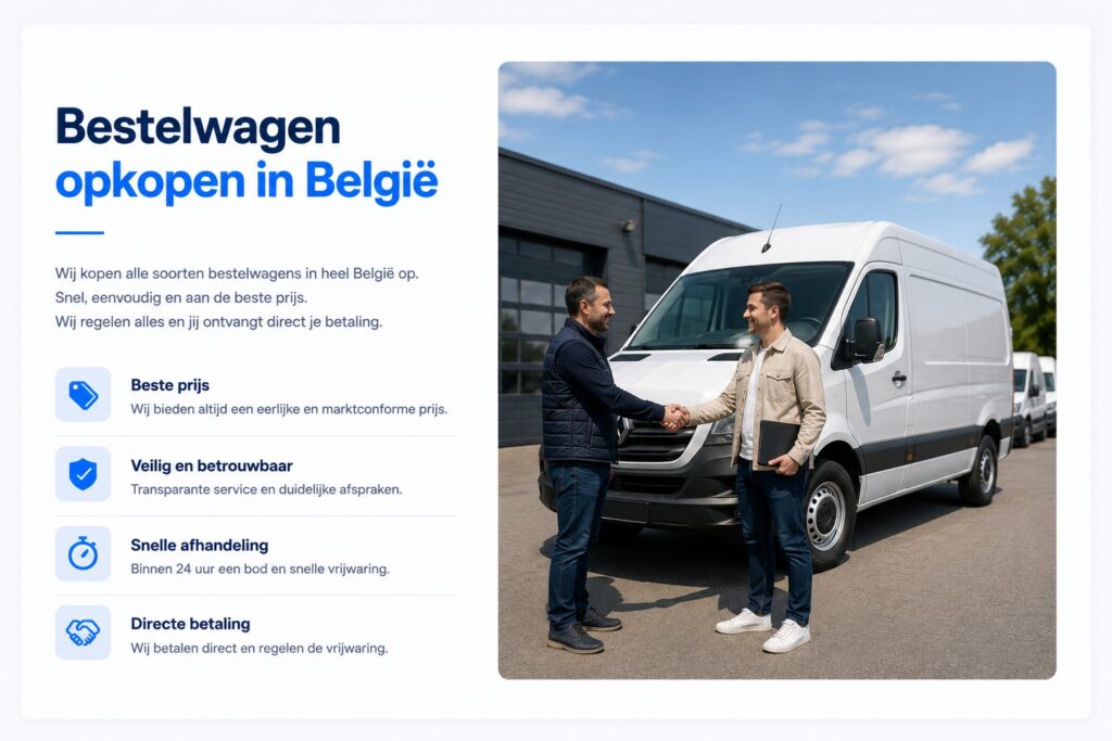 Bestelwagen opkopen